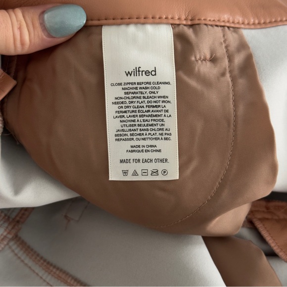 Wilfred Melina Straight Leg Vegan Leather Pants - Picture 7 of 7